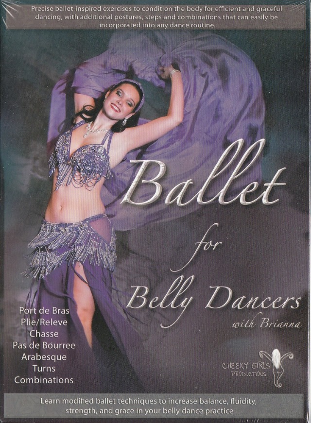 【DM便で送料無料】レッスンＤＶＤ/バレエフュージョン/テクニック入門　「ベリーダンサーのためのバレエ基礎」 ブリアナ