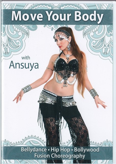 【DM便で送料無料】レッスンＤＶＤ/ボリウッド/ヒップホップフュージョン　「ムーブユアボディ」アンスーヤ