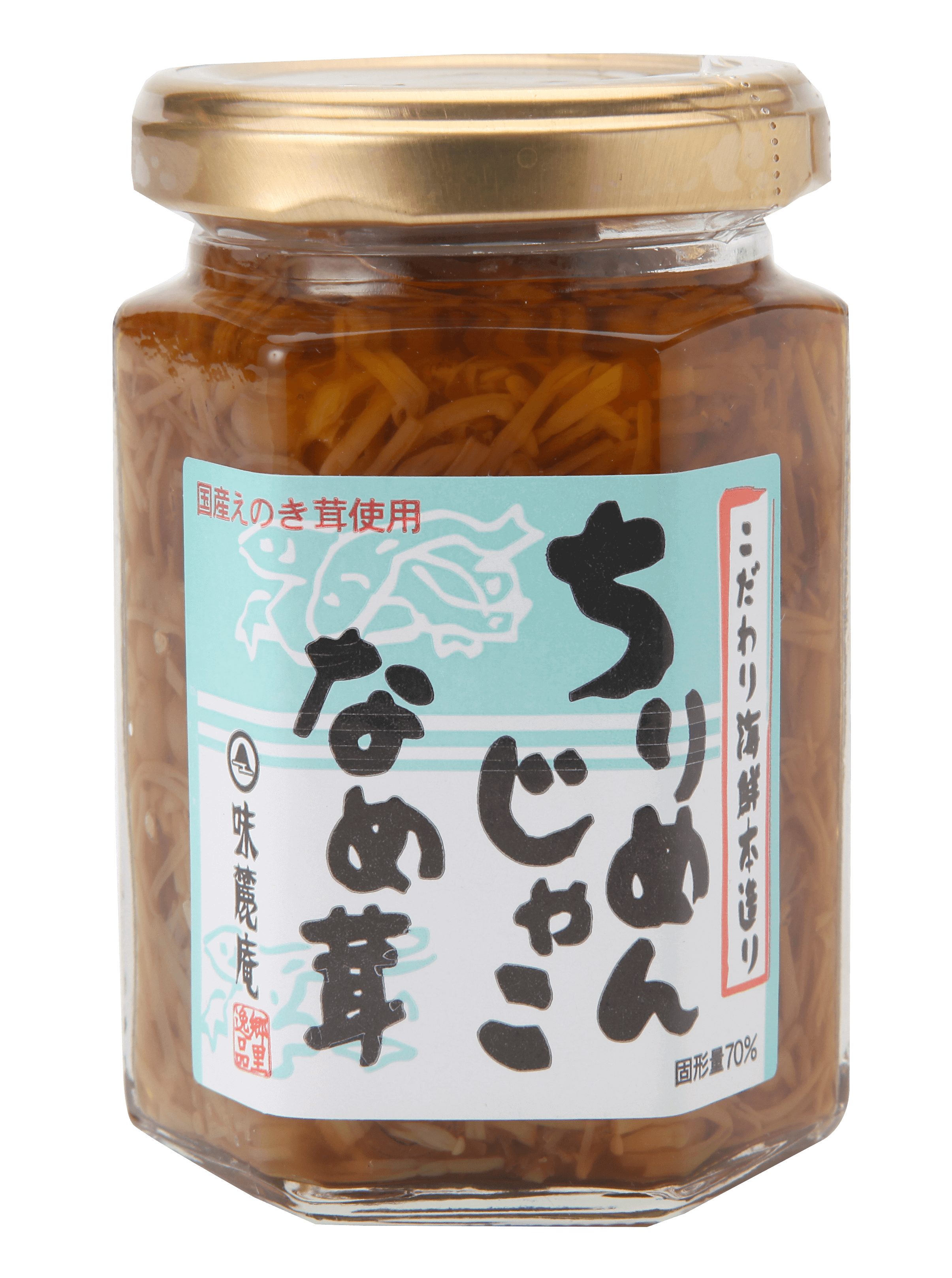 ちりめんじゃこなめ茸