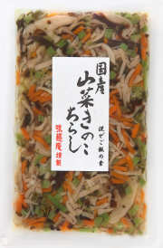 国産山菜きのこちらし