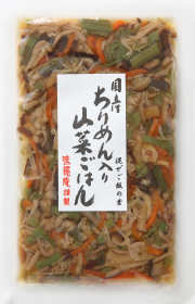 国産ちりめん入り山菜ごはん