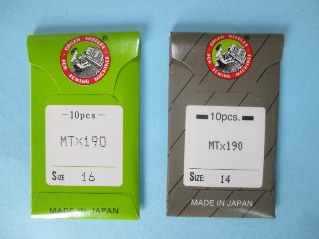 オルガン針　MT X 190  【10本入り】