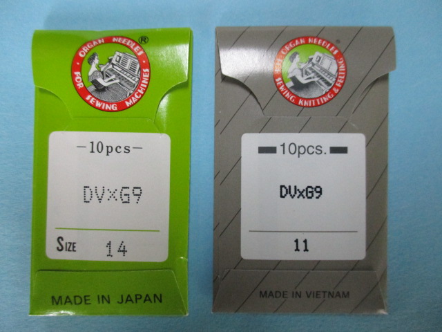 オルガン針　DV X G9  【10本入】