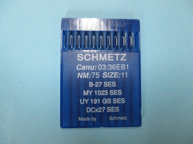 シュメッツ(SCHMETZ) B-27 SES (DCx27 SES) ,  B-27 SUK (DCx27 SUK)　【10本入り】