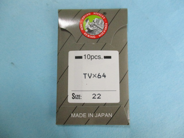 オルガン針　TV X 64  【10本入】