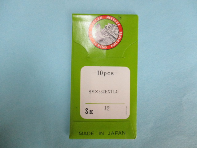 オルガン針　SM X 332EXTLG  【10本入り】