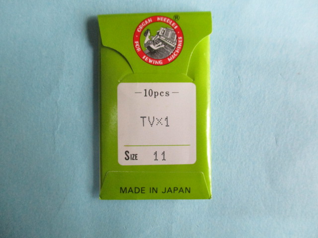 オルガン針　TV X 1 【10本入り】