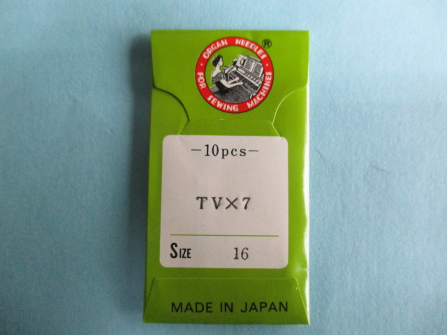 オルガン針　TV X 7 【10本入り】