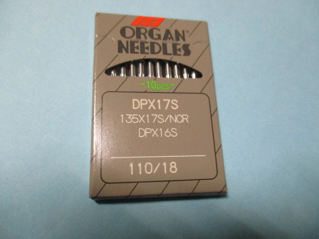 オルガン針　DP X 17S 【10本入り】