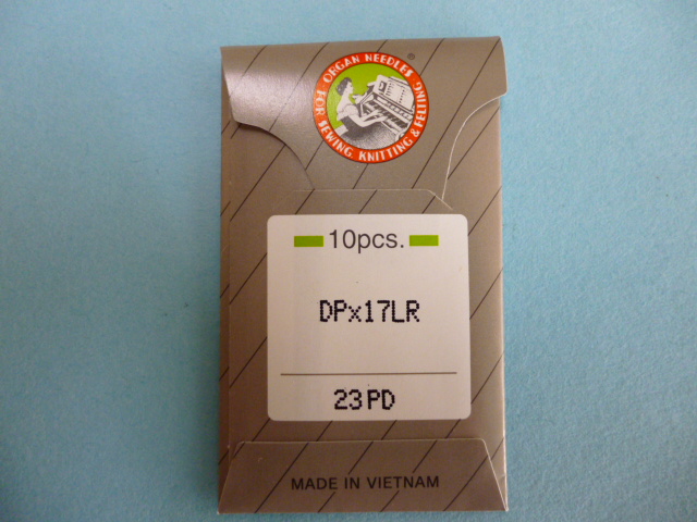 オルガン針　DP X 17LR  PD　(チタン針)【10本入り】