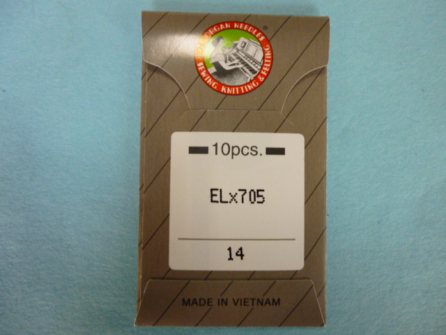 オルガン針　EL x 705　(カバーステッチ用針)【10本入り】