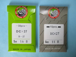 オルガン針　DC X 27 (Bボールポイント針)  (Jボールポイント)【10本入り】