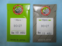 オルガン針　DC X 27 (ASU 化繊スーパー針)  【10本入り】