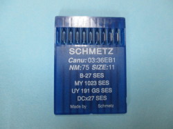 シュメッツ(SCHMETZ) B-27 SES (DCx27 SES) ,  B-27 SUK (DCx27 SUK)　【10本入り】