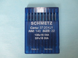 シュメッツ(SCHMETZ) 135x16 DIA  (DPx16 DIA)　【10本入り】