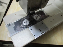 2本針用　透明差し板組 (プラスチック製)