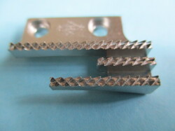 送り歯　(工業用)　(複目/ダイヤ目)