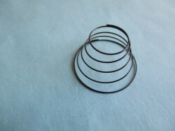 水平釜用　「ボビンを持ち上げるバネ」　(大釜タイプ)