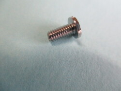 止めネジ　「送り歯止めの　ネジ山」　「頭大タイプ」