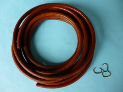 6mm革ベルト　(１．０メートル)