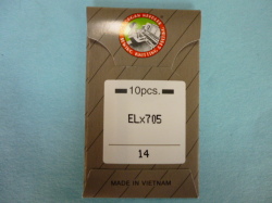 オルガン針　EL x 705　(カバーステッチ用針)【10本入り】