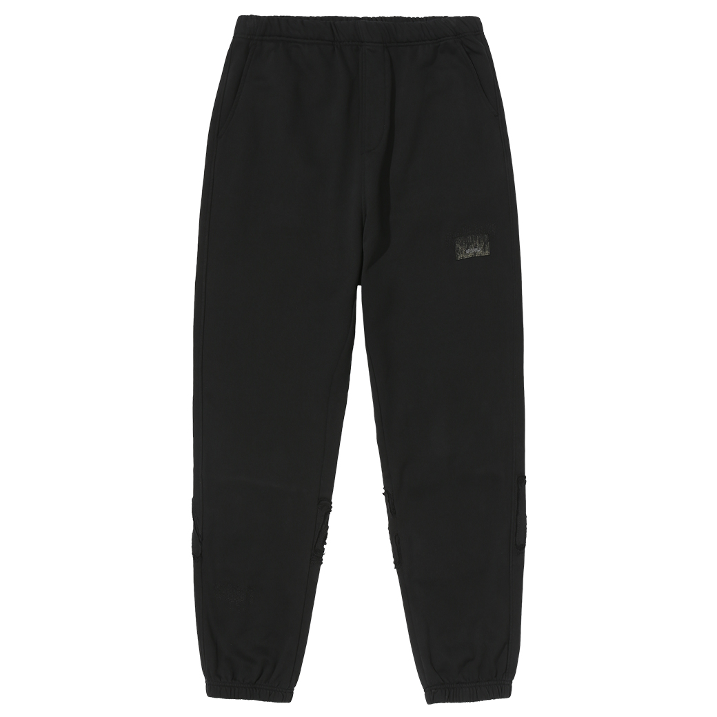 LOGO PATCH SWEAT PANT (BLACK/M21200802)