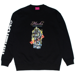 LAmour WIZARD CREWNECK SWEAT (BLACK/MIECR-01BLK)