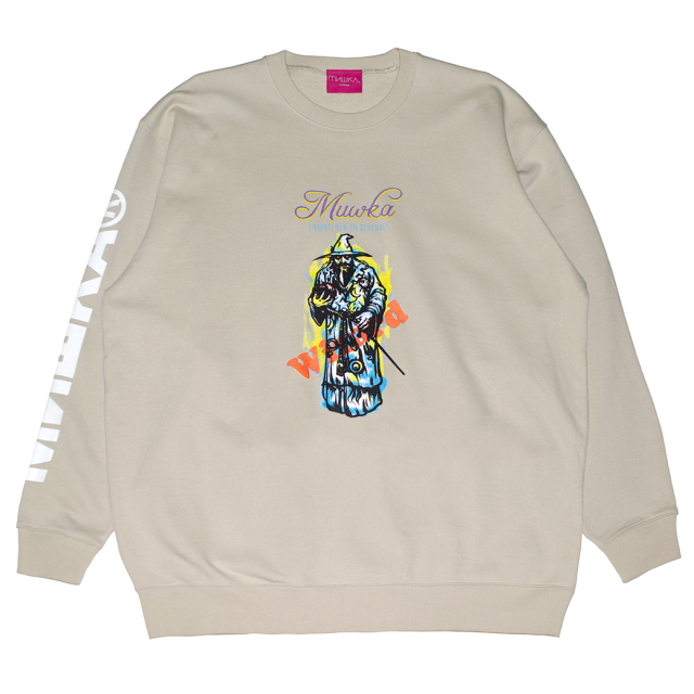 [LMC] CRAYON WIZARD SWEATSHIRT ★新作★ 23AW Oversized Sweatshirt - Light gray melange/Harvard - Kids