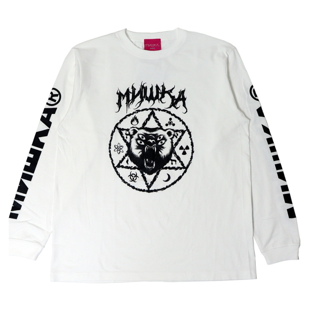 PRAYER CIRCLE LS TEE (WHITE/MILT-A-WHT)