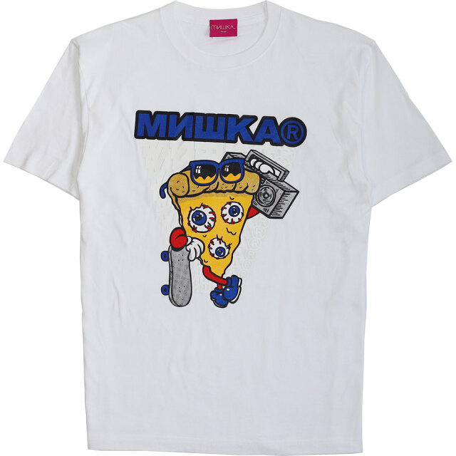 PUNGENT PIZZA TEE (WHITE/MIT-S-WHT)