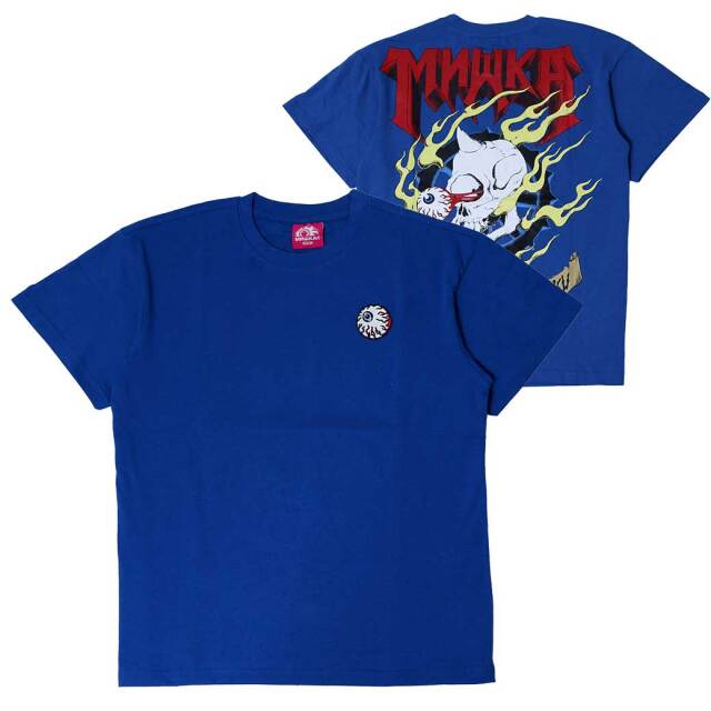 【TAKERU】15TH BIG Tシャツ(BLUE) HARAJUKU SS TEE (BLUE/MSK-165-BLU)