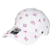 MISHKA x '47: CYRILLIC BARABARA '47 CLEAN UP (WHITE/EXBRWHT)