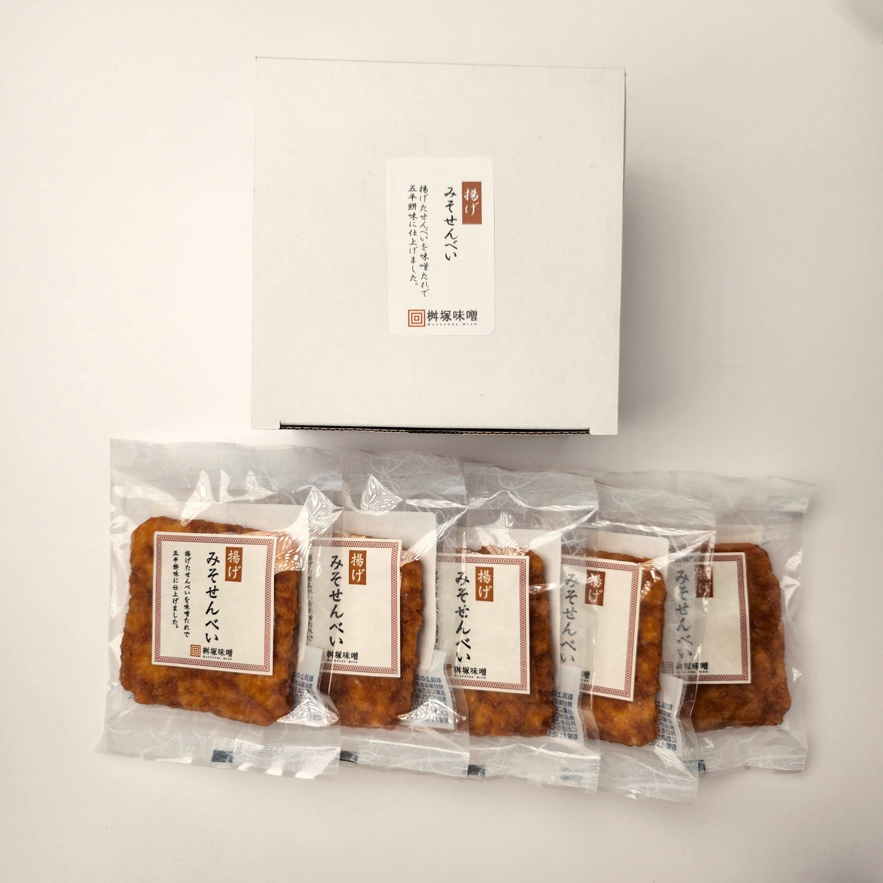 せんべい糀みそ5枚入箱