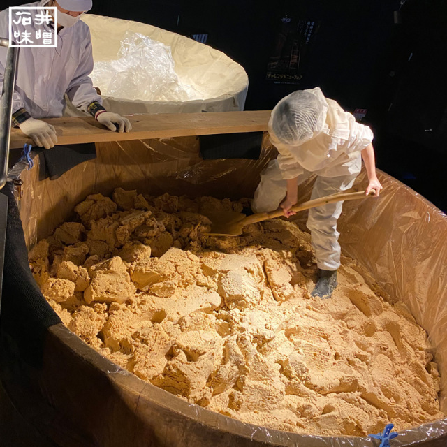 信州天然醸造杉桶仕込【三年蔵/赤】三年熟成の赤味噌（500g）
