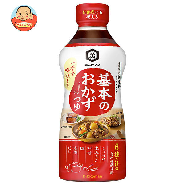 キッコーマン 基本のおかず つゆ 500mlペットボトル×12本入