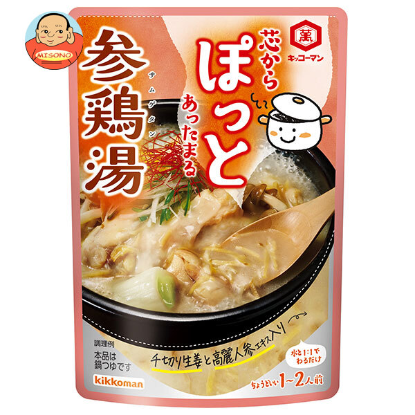 キッコーマン 芯からぽっと 参鶏湯 125g×12袋入