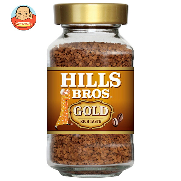 日本ヒルスコーヒー ヒルス ゴールド 84g瓶×12個入