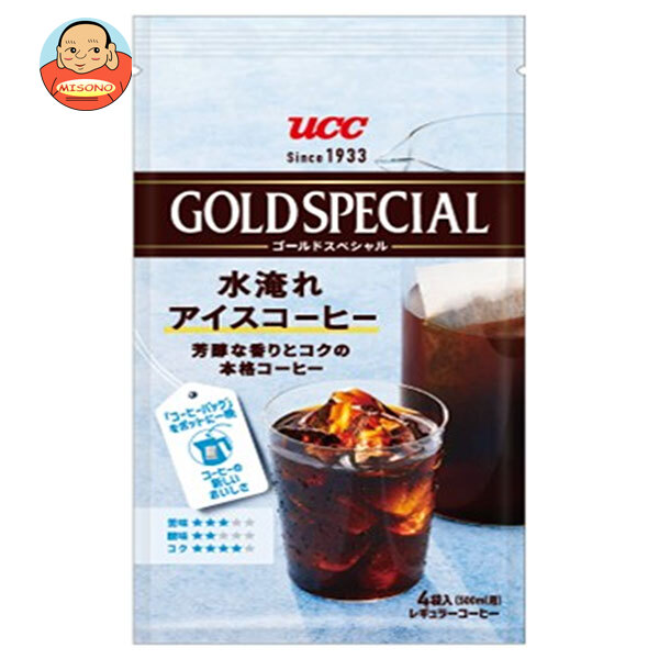 UCC ゴールドスペシャル コーヒーバッグ 水淹れアイスコーヒー 4P×12袋入