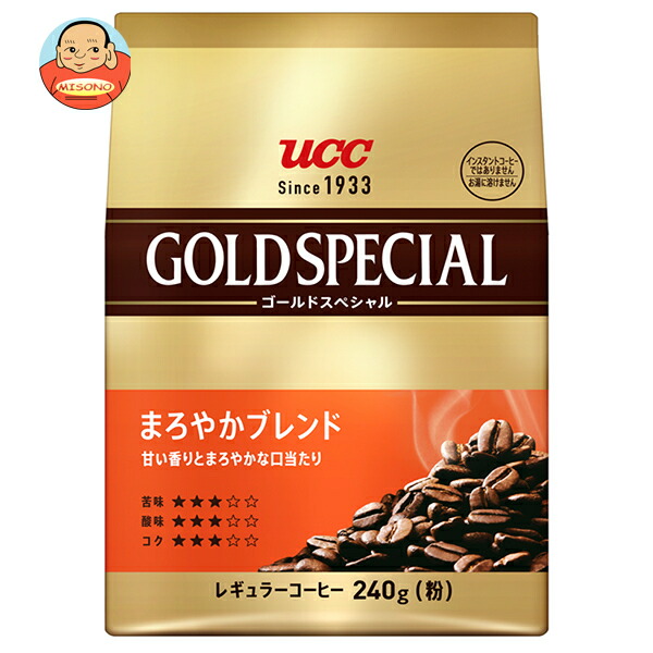 UCC ゴールドスペシャル まろやかブレンド 240g×12(6×2)袋入