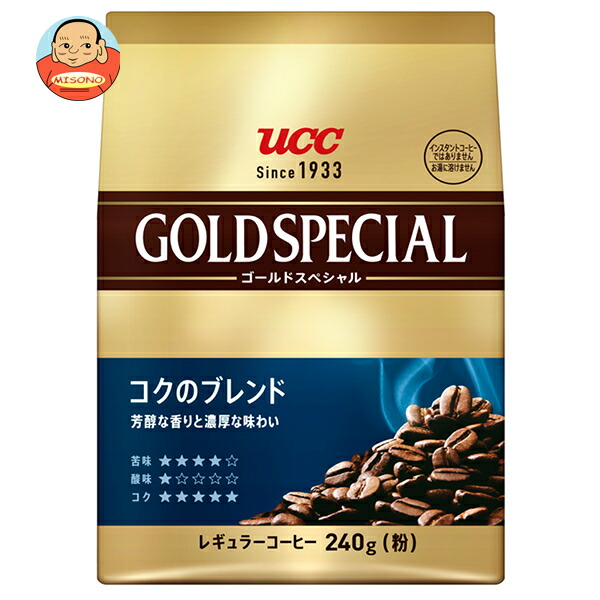 UCC ゴールドスペシャル コクのブレンド 240g×12(6×2)袋入
