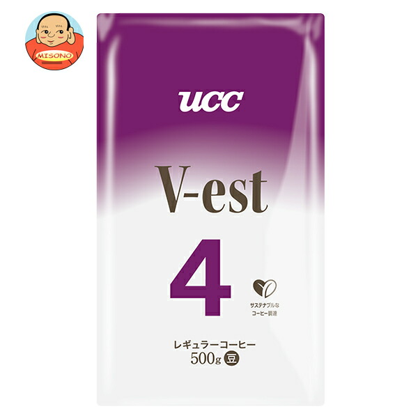 UCC ヴェスト No.4 (豆) 500g×1袋入