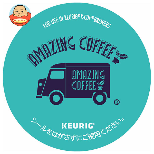 ユニカフェ キューリグ専用カートリッジ K-Cupパック AMAZING COFFEE ドリップカプセル 12P×8箱入