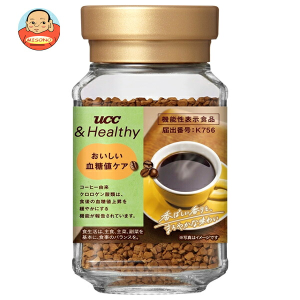 UCC &Healthy おいしい血糖値ケア 45g瓶×12本入