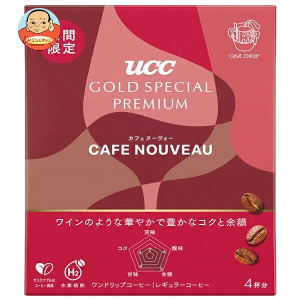 UCC GOLD SPECIAL PREMIUM ワンドリップコーヒー カフェヌーヴォー (12g×4P)×12個入
