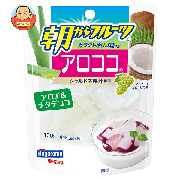 はごろもフーズ 朝からフルーツ アロココ 100g(固形量50g)×6袋入