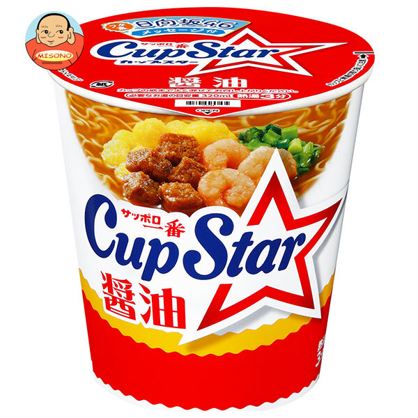 サンヨー食品 サッポロ一番 カップスター 醤油 71g×12個入