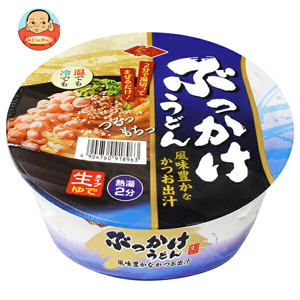 徳島製粉 金ちゃん ぶっかけうどん 189g×12個入