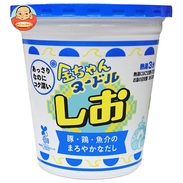 徳島製粉 金ちゃんヌードルしお 78g×12個入