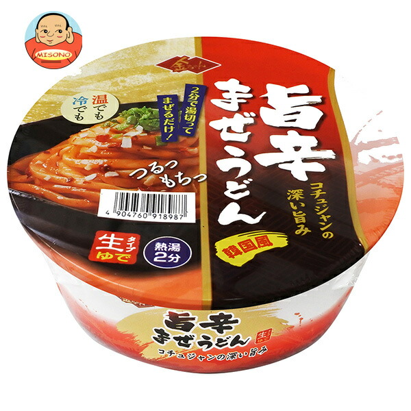 徳島製粉 金ちゃん 旨辛まぜうどん 172g×12個入