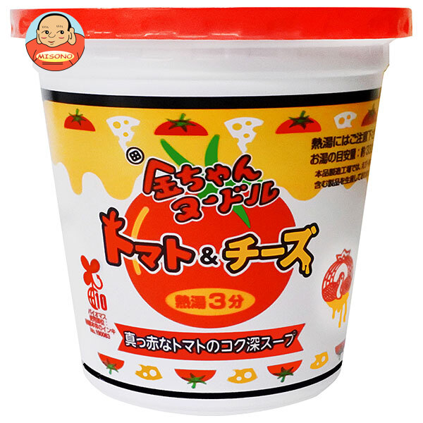 徳島製粉 金ちゃんヌードル トマト&チーズ 76g×12個入